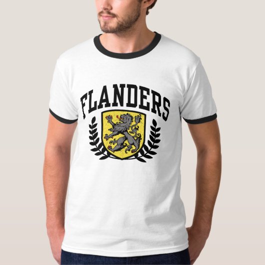 Vlaanderen T-shirt (Voorkant)