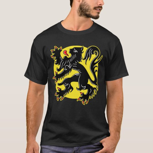 Vlaanderen T-shirt (Voorkant)