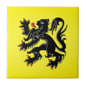 Vlaanderen Tegeltje (Voorkant)