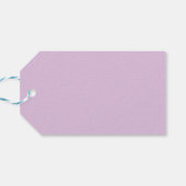Vlaanderen Typografie Lavender Lila Vrijgezellenfe Cadeaulabel (Achterkant Horizontaal)