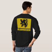 Vlaanderen (Vlaanderen) Apparel T-shirt (Achterkant volledig)
