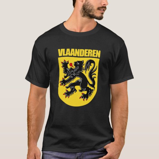 Vlaanderen (Vlaanderen) Apparel T-shirt (Voorkant)