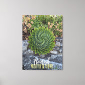 Vlaanderen waar je geplant bent met spiraalaloëse  canvas afdruk (Voorkant)