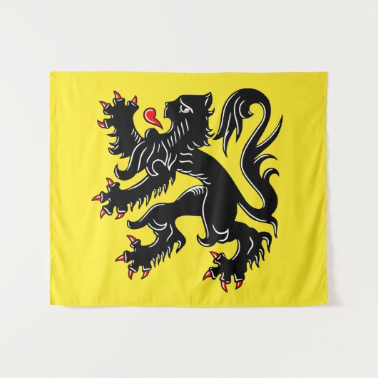 Vlaanderen Wandkleed (Voorkant (horizontaal))