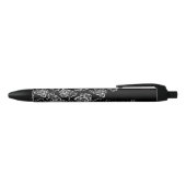 Vlaanderen (wit) (Monogram) Zwarte Inkt Pen (Bovenkant)