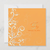 Vlaanderen/zwamblaadjes/sinaasappel Kaart (Voorkant)