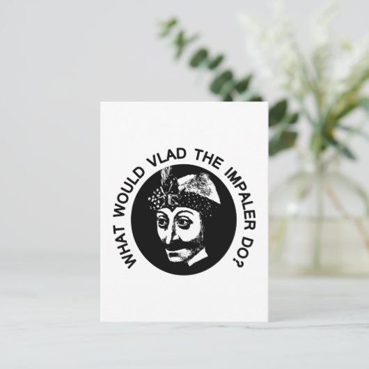 Vlad Briefkaart (Staand voorkant)