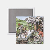 Vlad de Impaler Dinner Magnet (Voorkant / Achterkant)