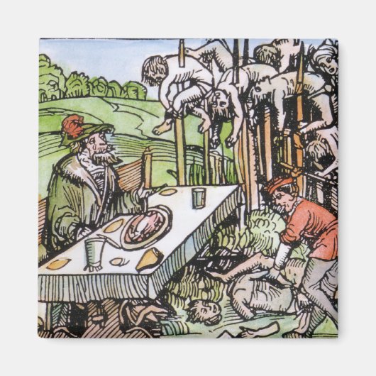 Vlad de Impaler Dinner Magnet (Voorkant)