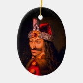 Vlad de Impaler - Dracula Keramisch Ornament (Voorkant)