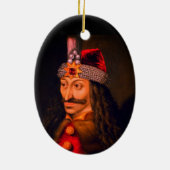 Vlad de Impaler - Dracula Keramisch Ornament (Achterkant)
