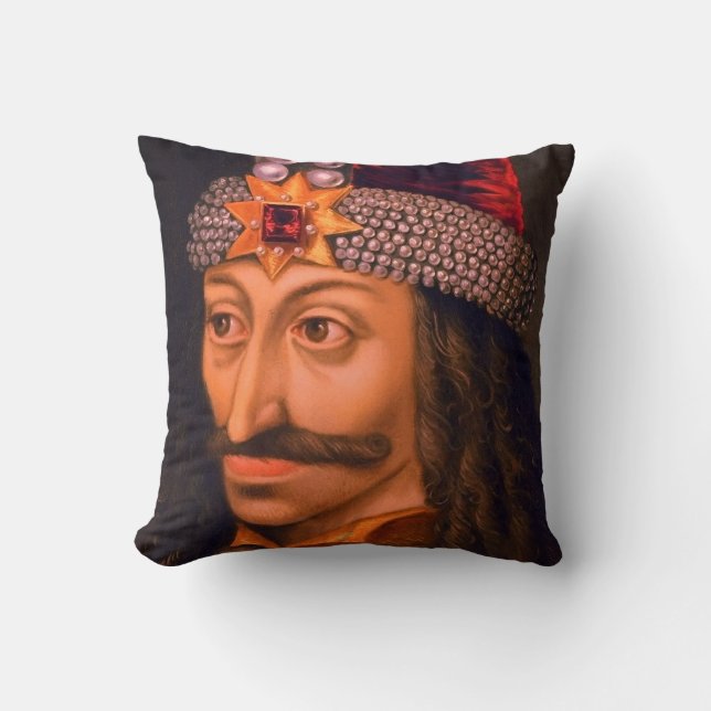 Vlad de Impaler - Dracula Kussen (Voorkant)