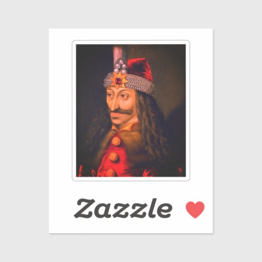 Vlad de Impaler - Dracula Sticker (Vel)