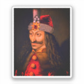 Vlad de Impaler - Dracula Sticker (Voorkant)