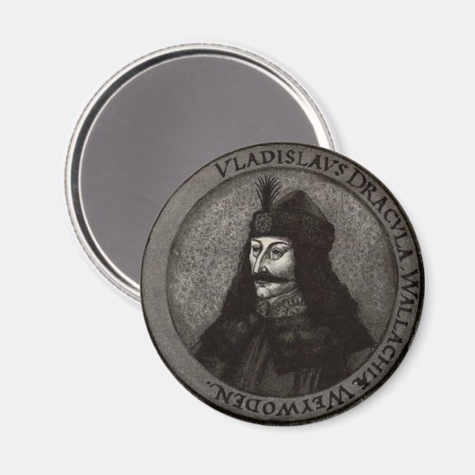 Vlad de Impaler Magneet (Voorkant / Achterkant)