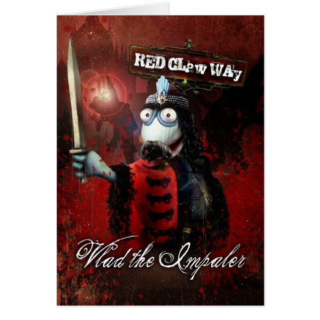 Vlad de Impaler Sock Puppet (Voorkant)