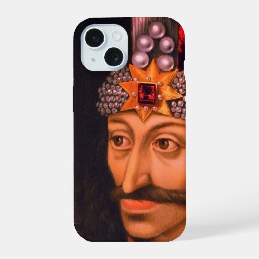 Vlad de Spietser - Dracula iPhone 15 Case (Achterkant)