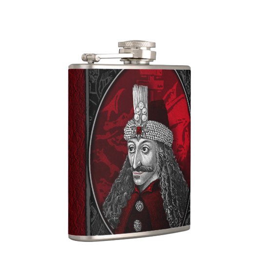 Vlad Dracula Gothic Heupfles (Rechts)