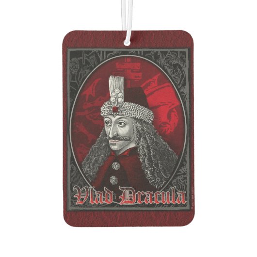 Vlad Dracula Gothic Luchtverfrisser (Achterkant)