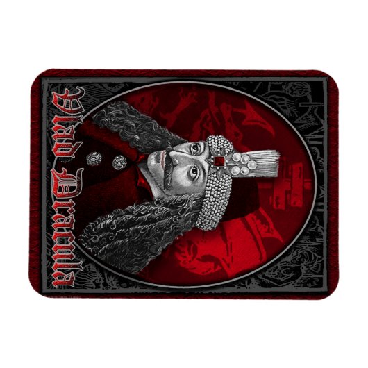Vlad Dracula Gothic Magneet (Horizontaal)