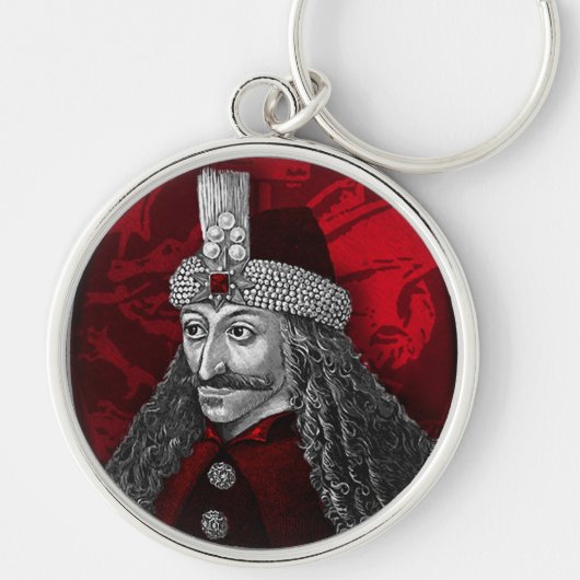 Vlad Dracula Gothic Sleutelhanger (Voorkant)