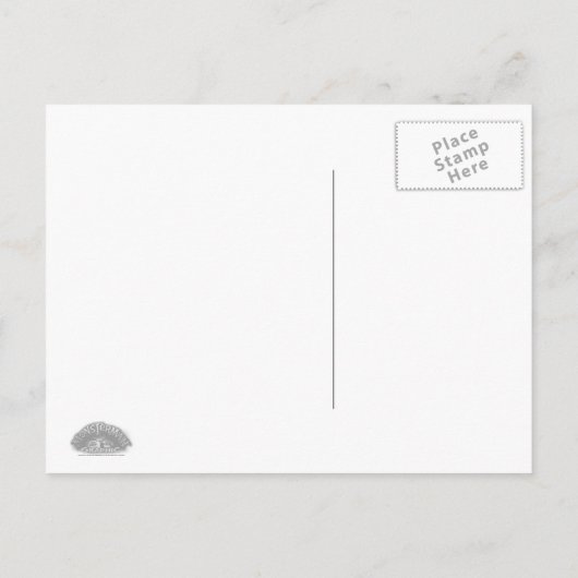 Vlad Dracula Gotisch Briefkaart – Bloedstalen scha (Achterkant)