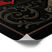 Vlad Dracula Poster – Bloed, staal en schaduwen (Hoek)