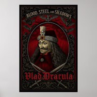 Vlad Dracula Poster – Bloed, staal en schaduwen