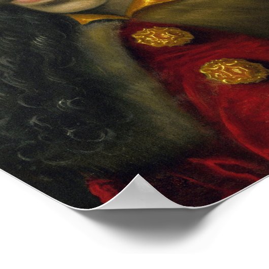 Vlad het Impaler Portret Poster (Hoek)