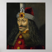 Vlad het Impaler Portret Poster (Voorkant)