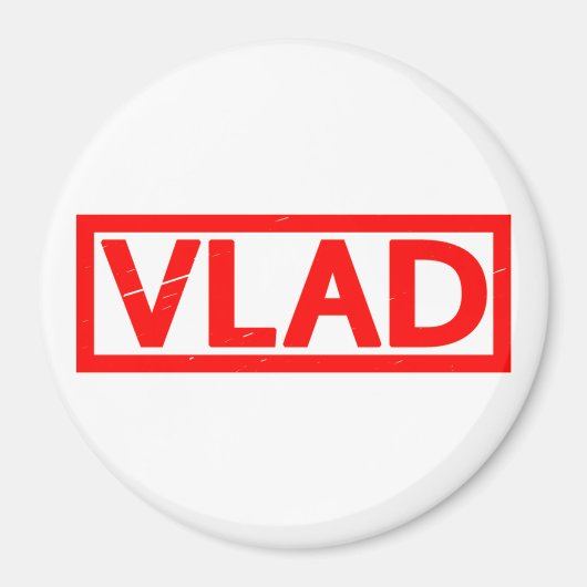 Vlad Stamp Magneet (Voorkant)