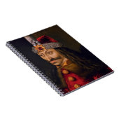 Vlad Tepes Dracula Impaler Voivode van Wallachia Notitieboek (Rechterzijde)