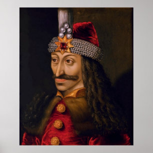 Vlad Tepes Dracula Impaler Voivode van Wallachia Poster