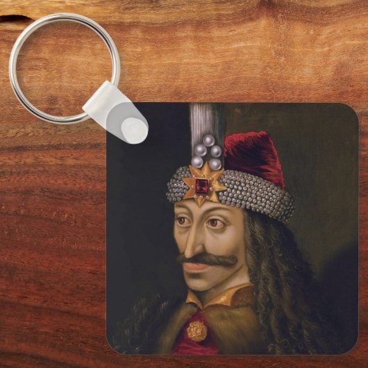 Vlad Tepes Dracula Impaler Voivode van Wallachia Sleutelhanger (Voorkant)