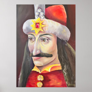 Vlad Tepes Dracula Roemeens erfgoed Poster