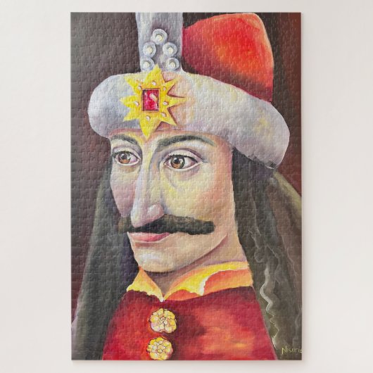 Vlad Tepes Dracula Roemeense Erfgoed Poster Legpuzzel (Verticaal)