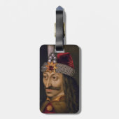Vlad Tepes: Impaler, Dracula Dragon Prince Voivode Bagagelabel (Achterkant verticaal)