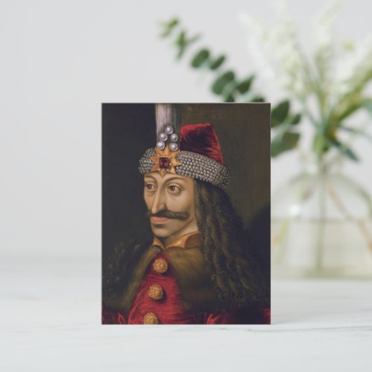 Vlad Tepes: Impaler, Dracula Dragon Prince Voivode Briefkaart (Staand voorkant)