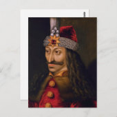Vlad Tepes: Impaler, Dracula Dragon Prince Voivode Briefkaart (Voorkant / Achterkant)