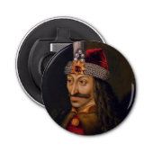 Vlad Tepes: Impaler, Dracula Dragon Prince Voivode Button Flesopener (Voorkant)
