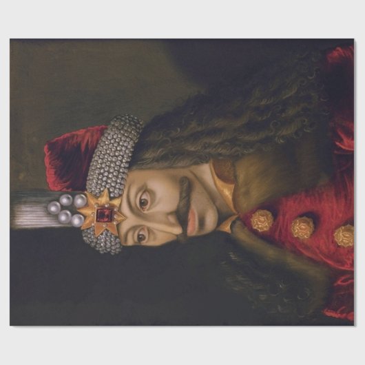 Vlad Tepes: Impaler, Dracula Dragon Prince Voivode Cadeaupapier (Vlak)