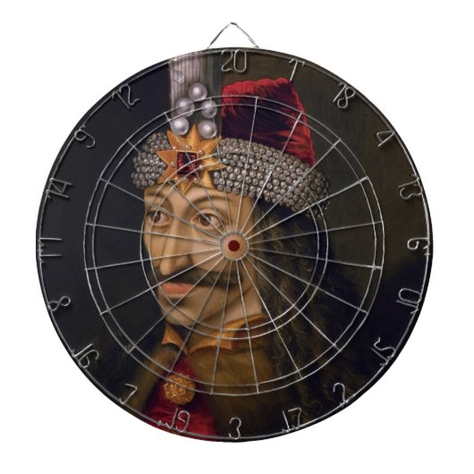 Vlad Tepes: Impaler, Dracula Dragon Prince Voivode Dartbord (Voorkant)