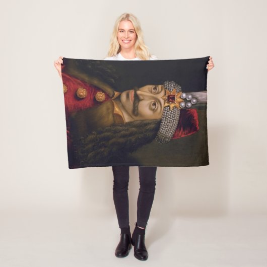 Vlad Tepes: Impaler, Dracula Dragon Prince Voivode Fleece Deken (In situ)