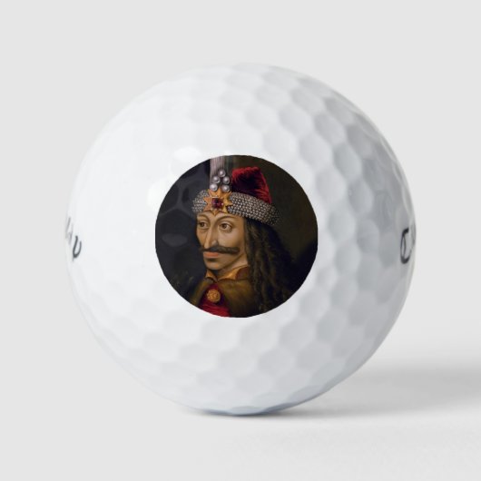 Vlad Tepes: Impaler, Dracula Dragon Prince Voivode Golfballen (Voorkant)