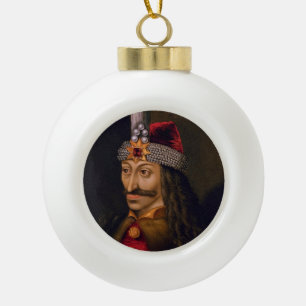 Vlad Tepes: Impaler, Dracula Dragon Prince Voivode Keramische Bal Ornament