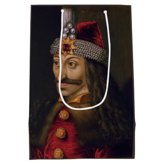 Vlad Tepes: Impaler, Dracula Dragon Prince Voivode Medium Cadeauzakje (Achterkant)