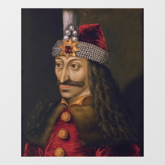 Vlad Tepes: Impaler, Dracula Dragon Prince Voivode Raamsticker (Vel)