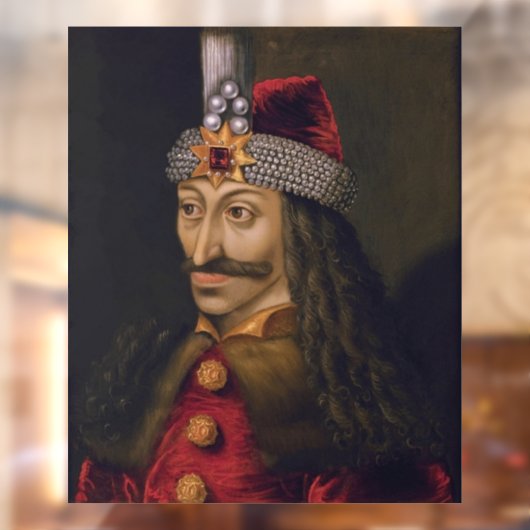 Vlad Tepes: Impaler, Dracula Dragon Prince Voivode Raamsticker (Vel 2)