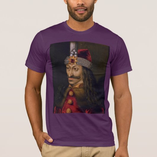 Vlad Tepes: Impaler, Dracula Dragon Prince Voivode T-shirt (Voorkant)
