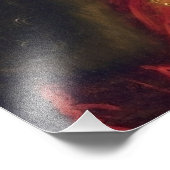 Vlad tepes Impaler Voivode portret Dracula histori Foto Afdruk (Hoek)